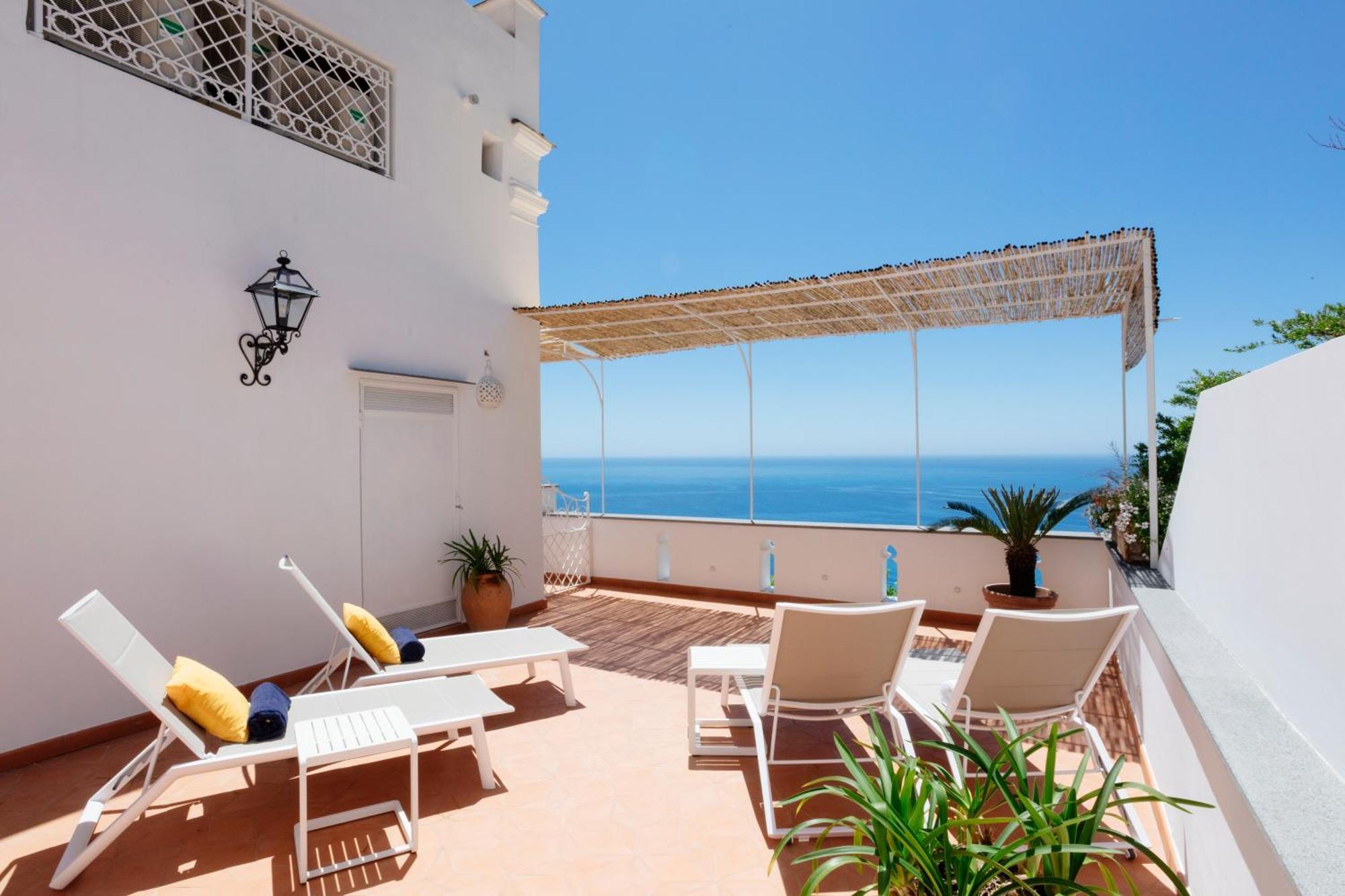 La Bizantina Luxury Villa Позитано Экстерьер фото